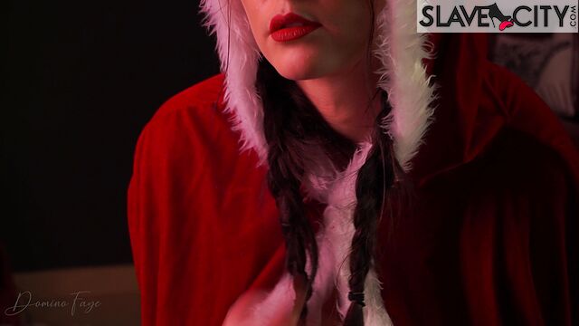 Domino Faye - Red Riding Whore Demands Filthy Forest Fetish Play