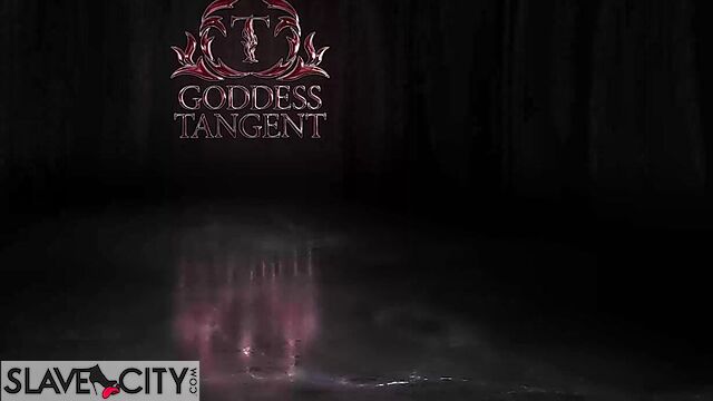 The World Of Femdom: Goddess Tangent Claims Her Next Tormented Ashtray