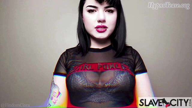 Beautiful Brunette With Painted Lips Is Asking Me To Cum In Her Mouth