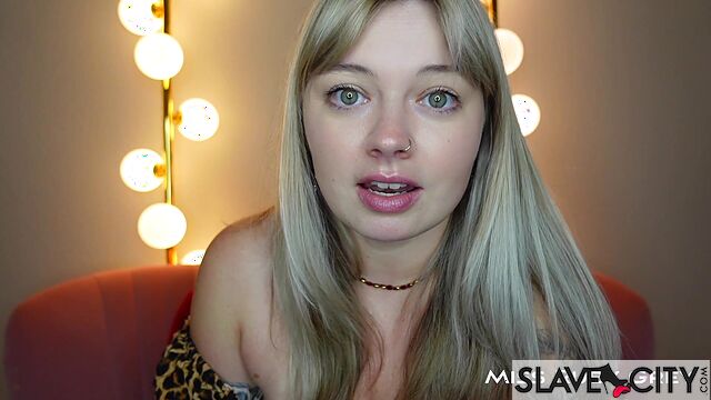 Sweet Miss Ruby Greys Humiliates Her Ex On Camera And Tells Him How To Jerk Off
