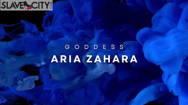 Aria Shows Off Her Beautiful Lingerie And Explains How To Jerk Off Her Neighbor's Dick