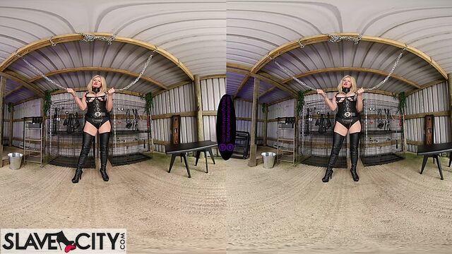 Lady Sara Borgia - Hard Talk And Ruthless Decision To Chain And Spank Her To The Fullest