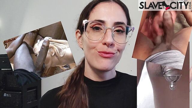 Mistress Maxima Talks About Big Dicks And Shows A Video For Beginners