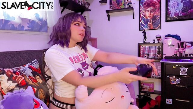 Cute Little Thing Takes Off Her Panties And Talks About A Dick