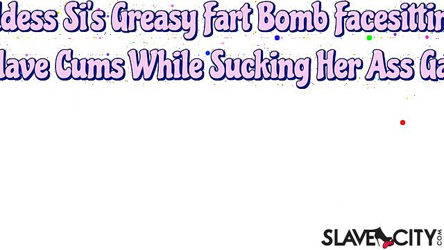 That Slutty Bitch Sat On My Head And Drove Me To A Massive Cumshot On The Bed